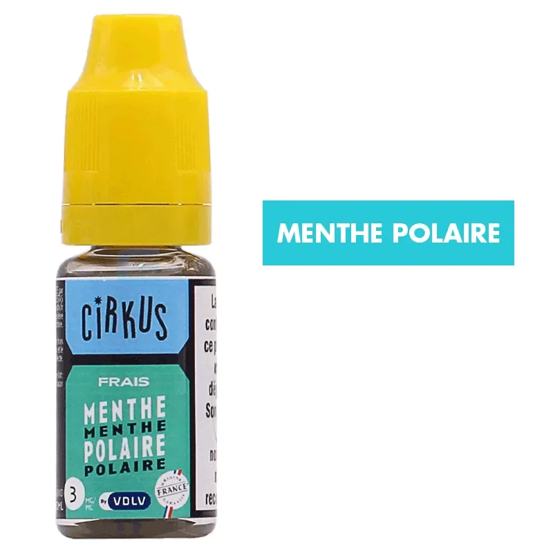 E-liquide Menthe Polaire 10 mL - CirKus (VDLV)