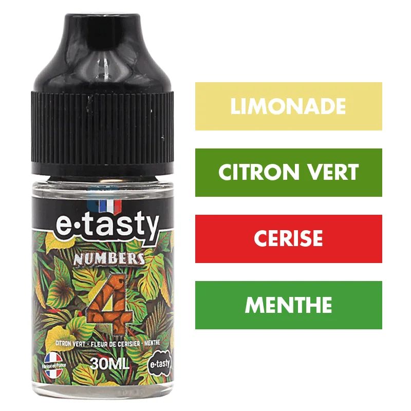 Concentré Numbers 4 30 mL - Numbers (E.Tasty) — E.Tasty - Arômes Numbers