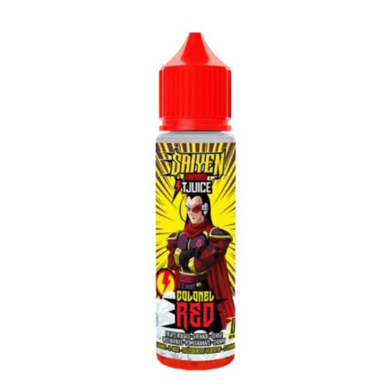E-liquide Colonel Red 50 mL - Saiyen Vapors x T-Juice — Saiyen Vapors - T-Juice