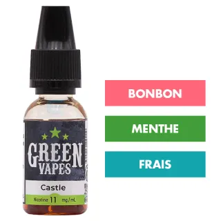 E-liquide Castle 10 mL - Green Vapes — Green Vapes - Classique