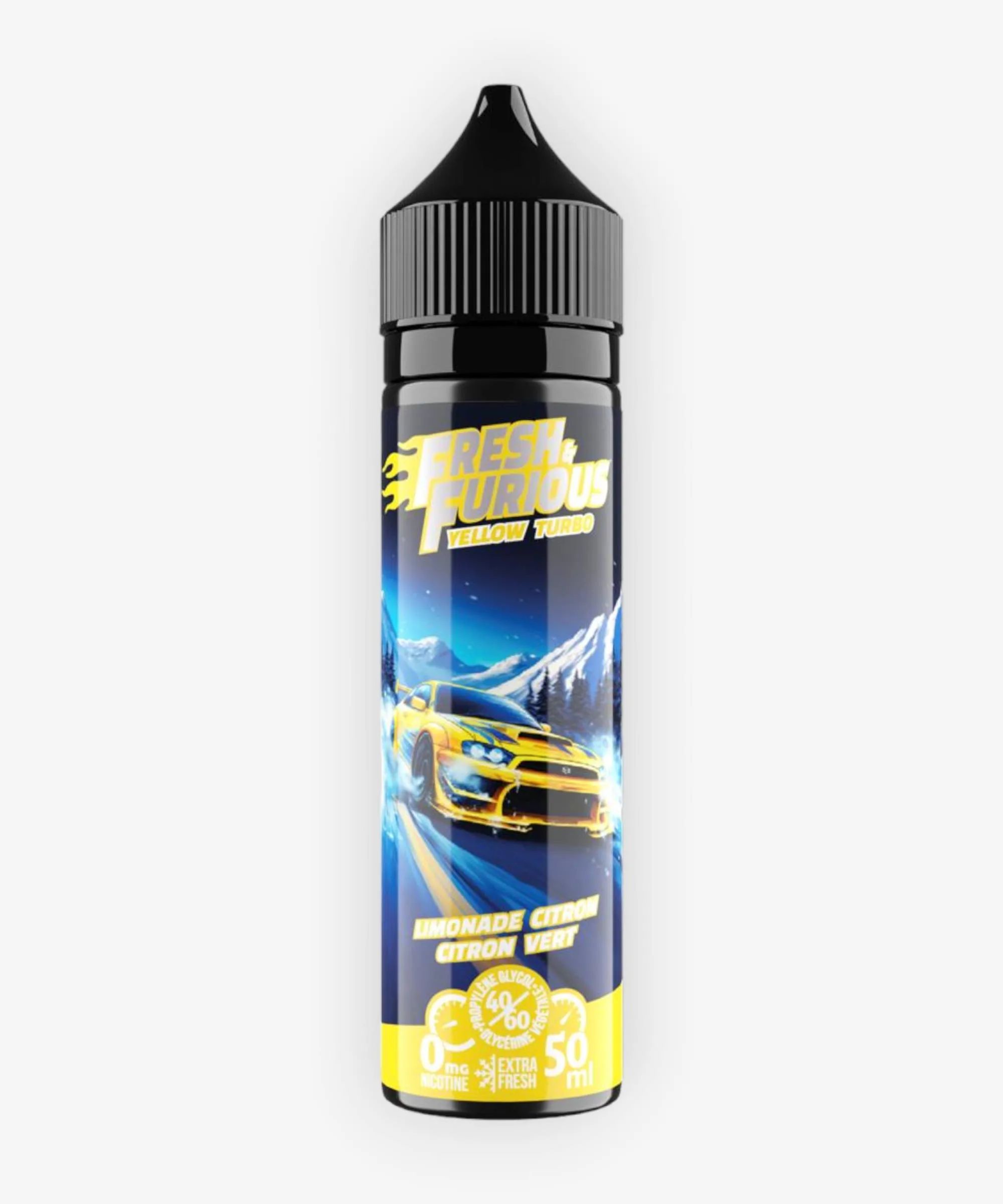 E-liquide Yellow Turbo 50 mL - Fresh & Furious (Vape Maker) — Vape Maker - Fresh & Furious