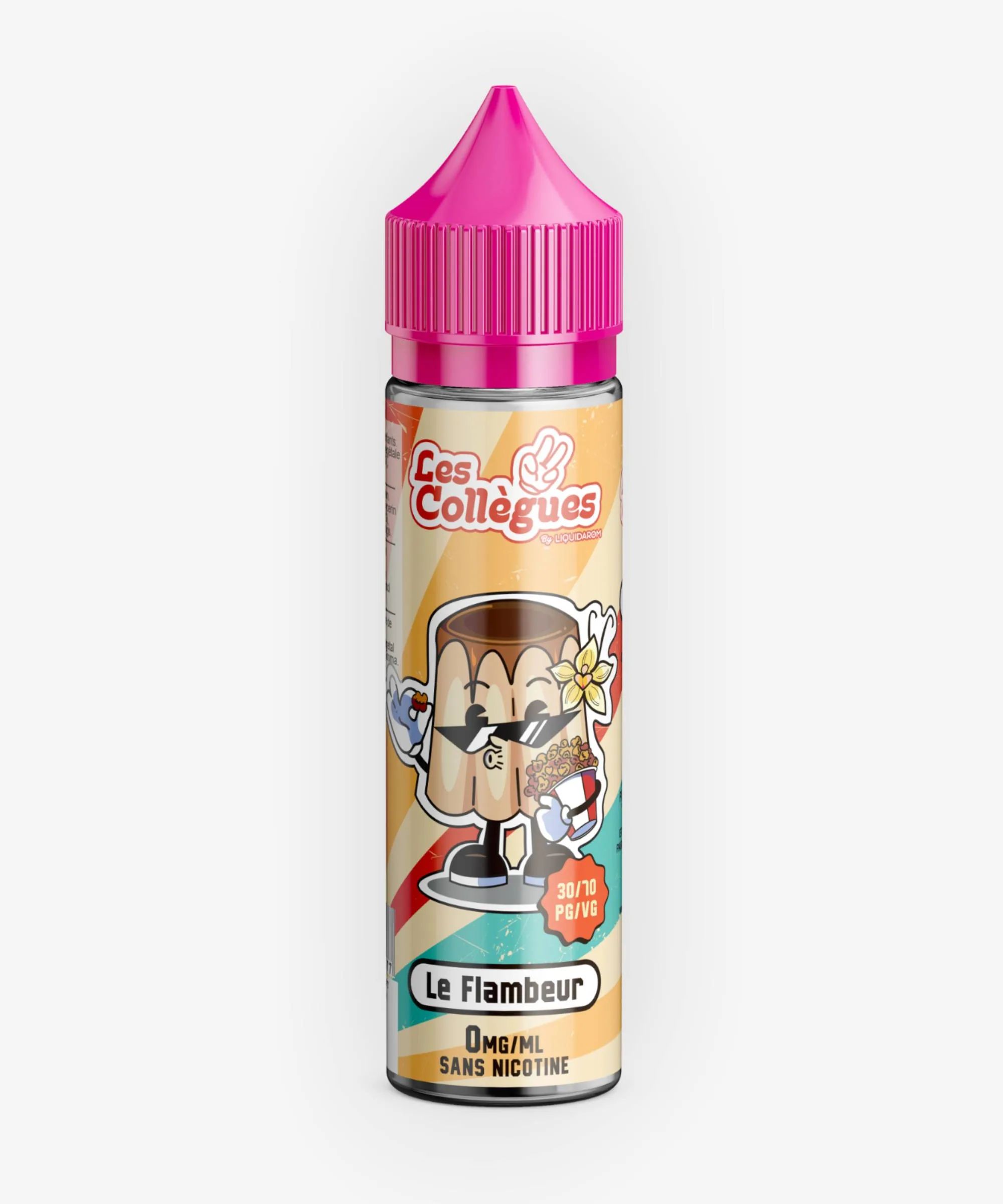 E-liquide Le Flambeur 50 mL - Les Collègues Liquidarom — Liquidarom - Les Collègues
