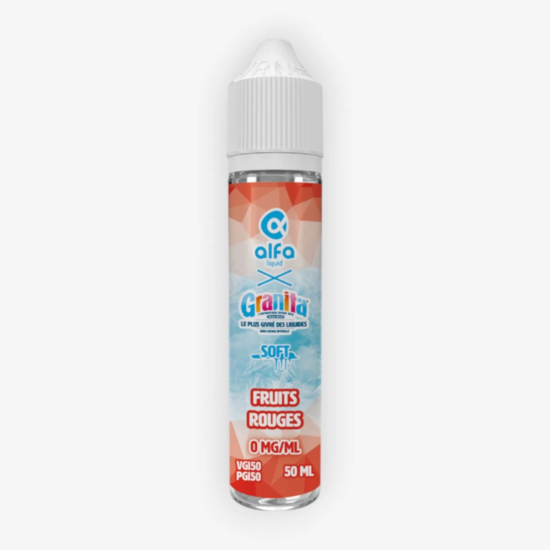 E-liquide Fruits Rouges Soft 50 mL - Granita — Alfaliquid - Granita