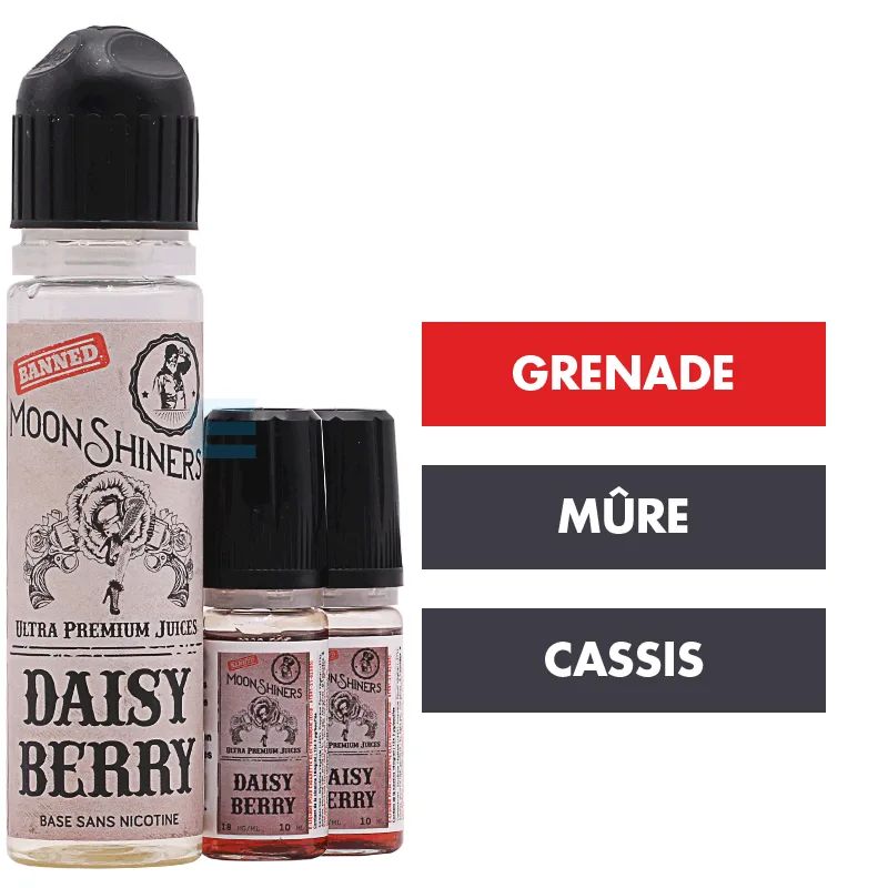 E-liquide Daisy Berry 60 mL - Moonshiners (Le French Liquide) — vue 2