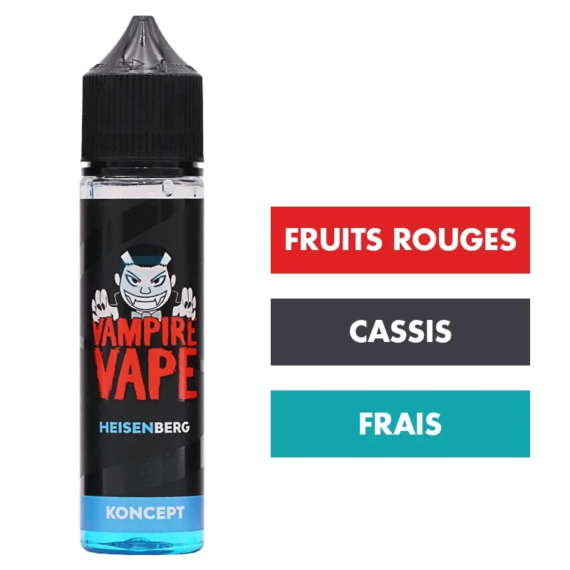 E-liquide Heisenberg 50 mL - Vampire Vape