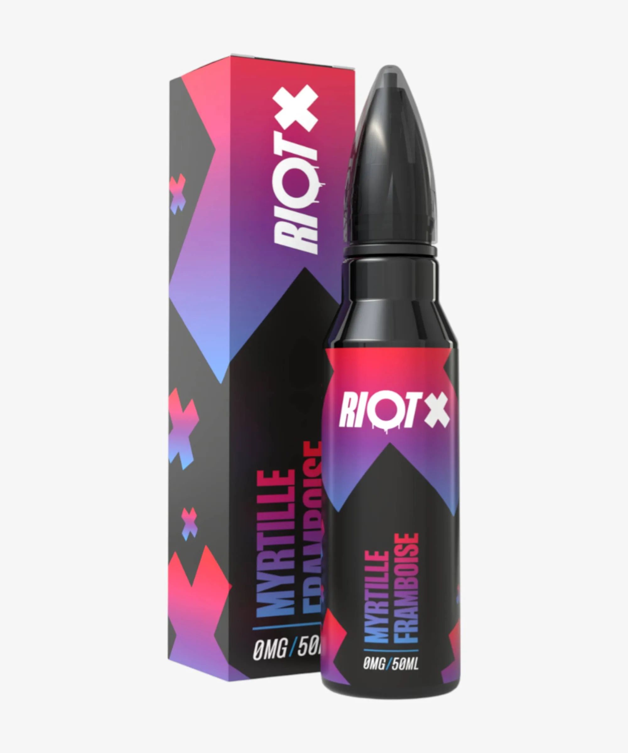 E-liquide Myrtille Framboise 50 mL - Riot