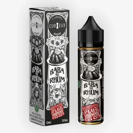 E-liquide Baba Au Rhum 50 mL - Dessert (Curieux) — vue 2