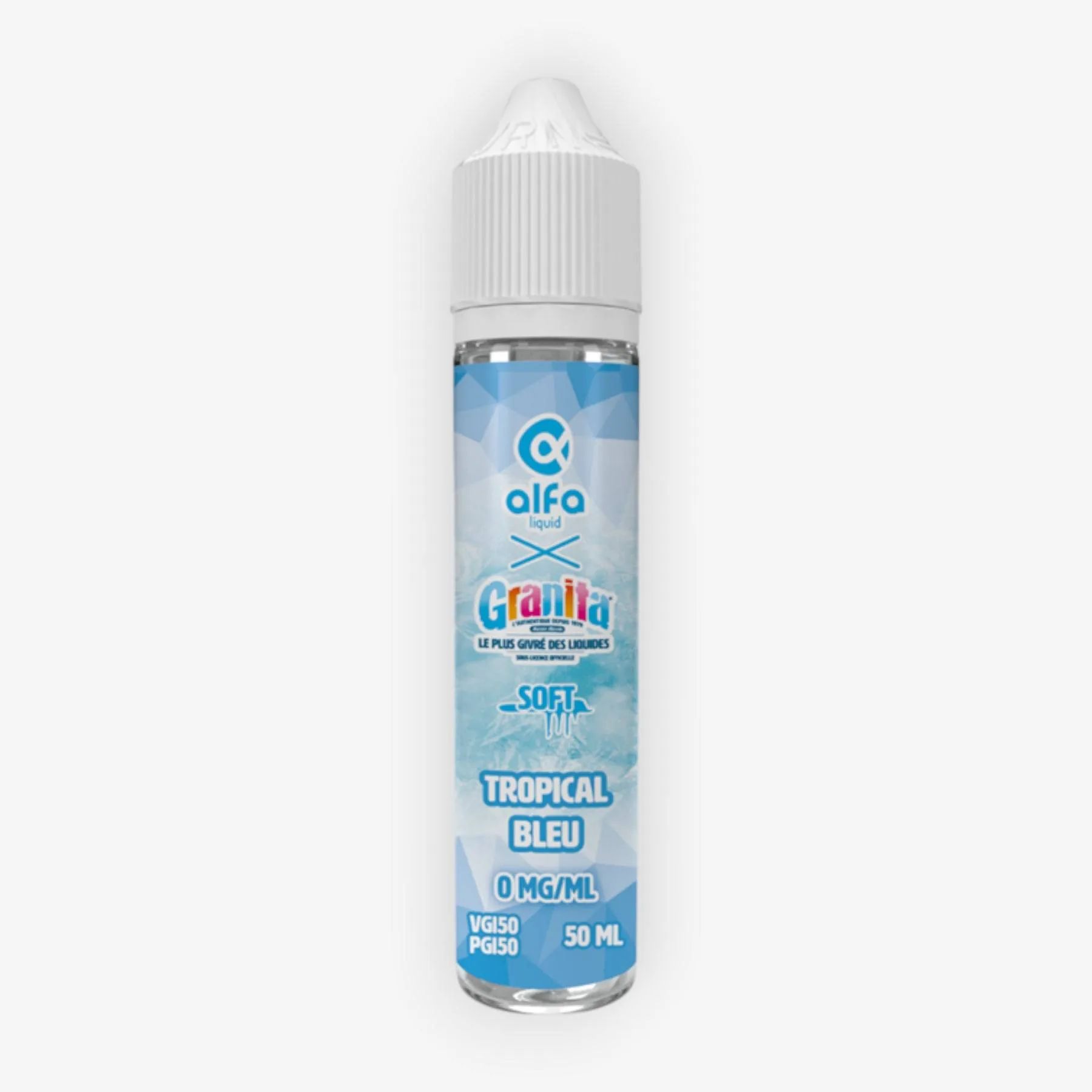 E-liquide Tropical Bleu Soft 50 mL - Granita — Alfaliquid - Granita