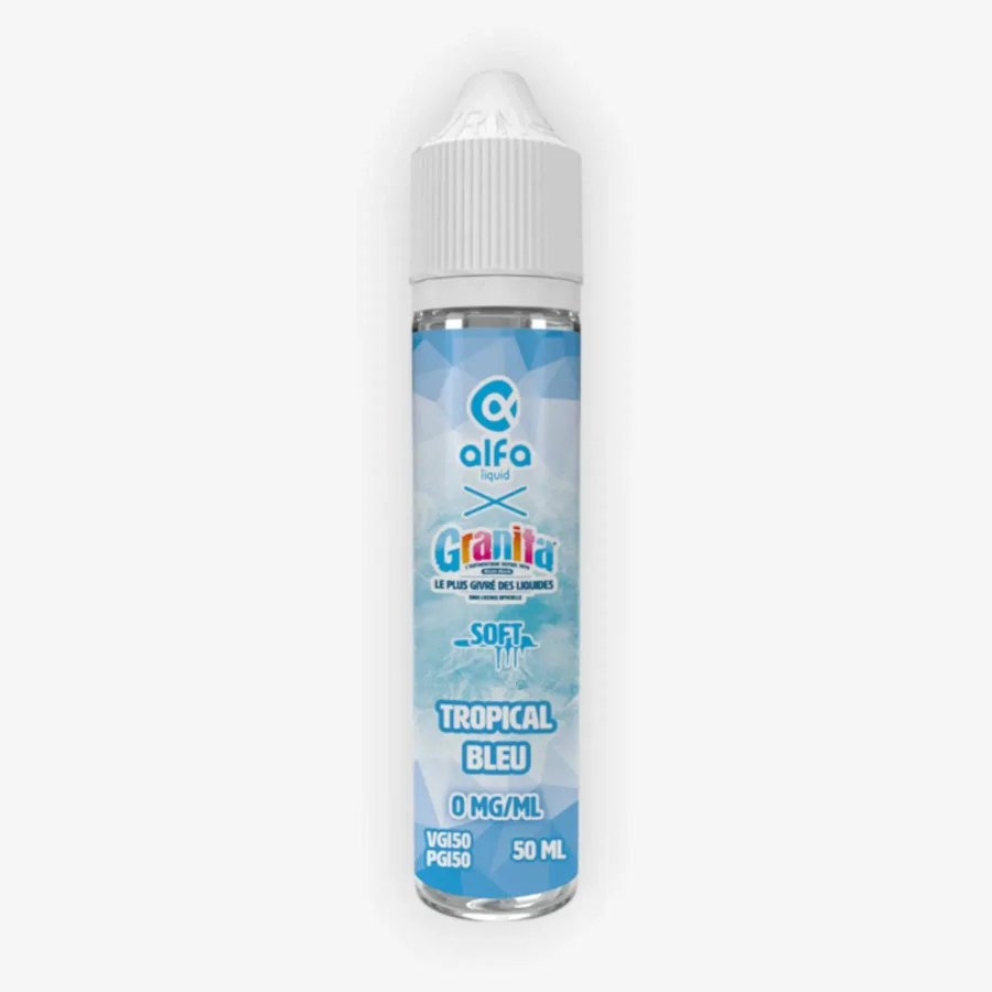 E-liquide Tropical Bleu Soft 50 mL - Granita