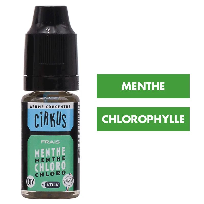 Arôme Menthe Chlorophylle - Cirkus (VDLV) — VDLV - Arômes Cirkus