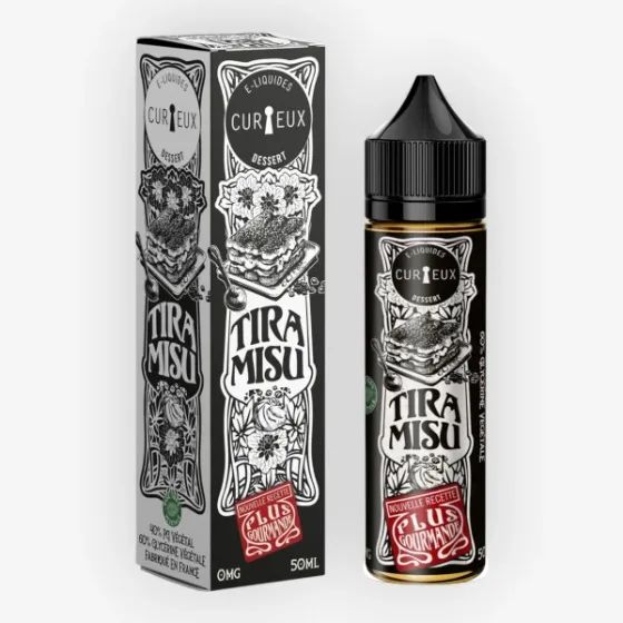 E-liquide Tiramisu 50 mL - Dessert (Curieux) — vue 2