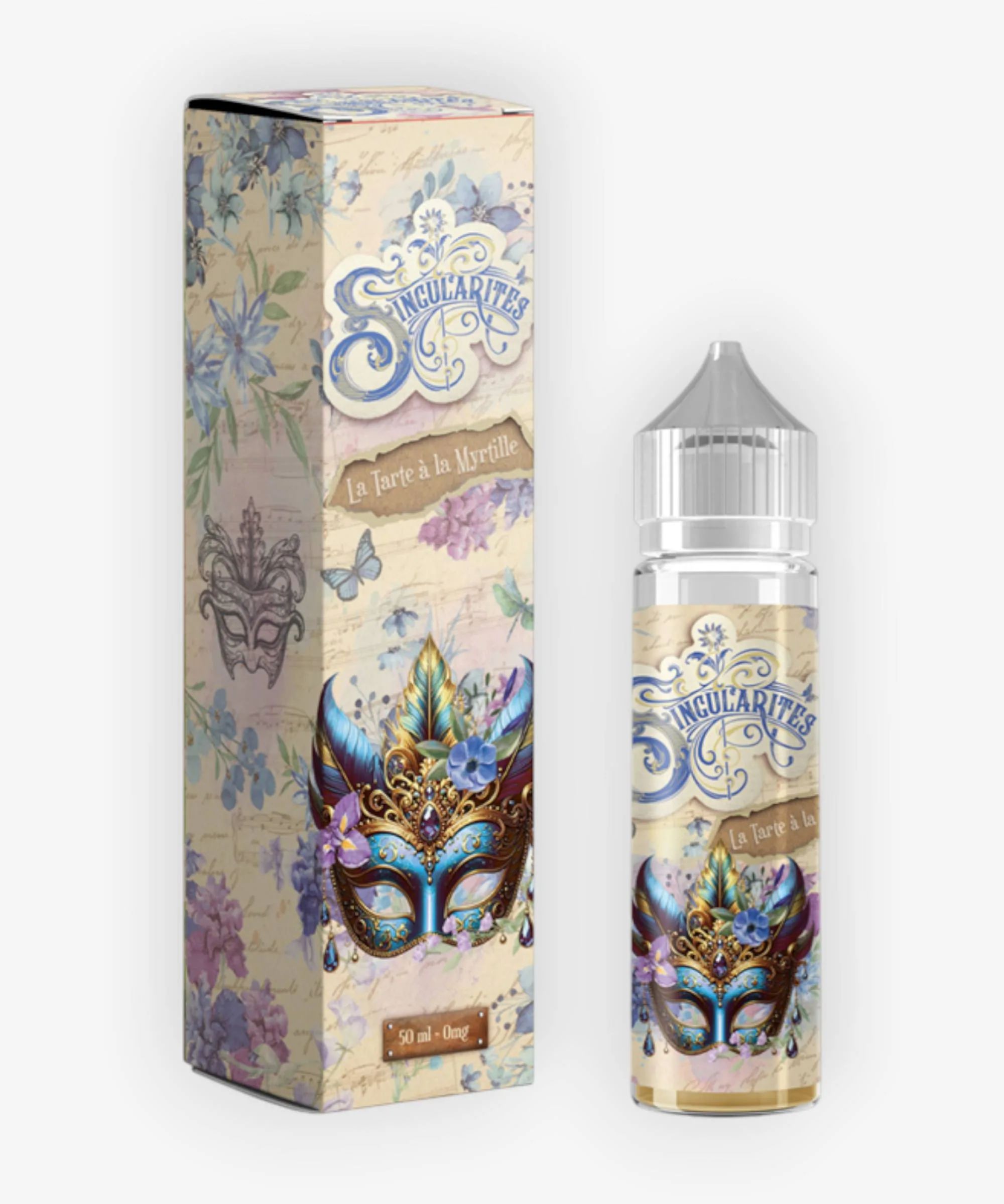 E-liquide La Tarte A La Myrtille 50 mL - Singularités