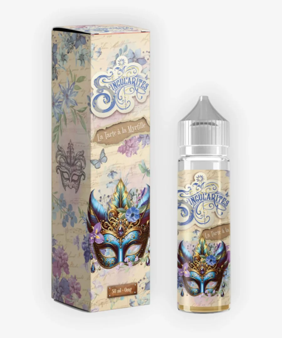 E-liquide La Tarte A La Myrtille 50 mL - Singularités