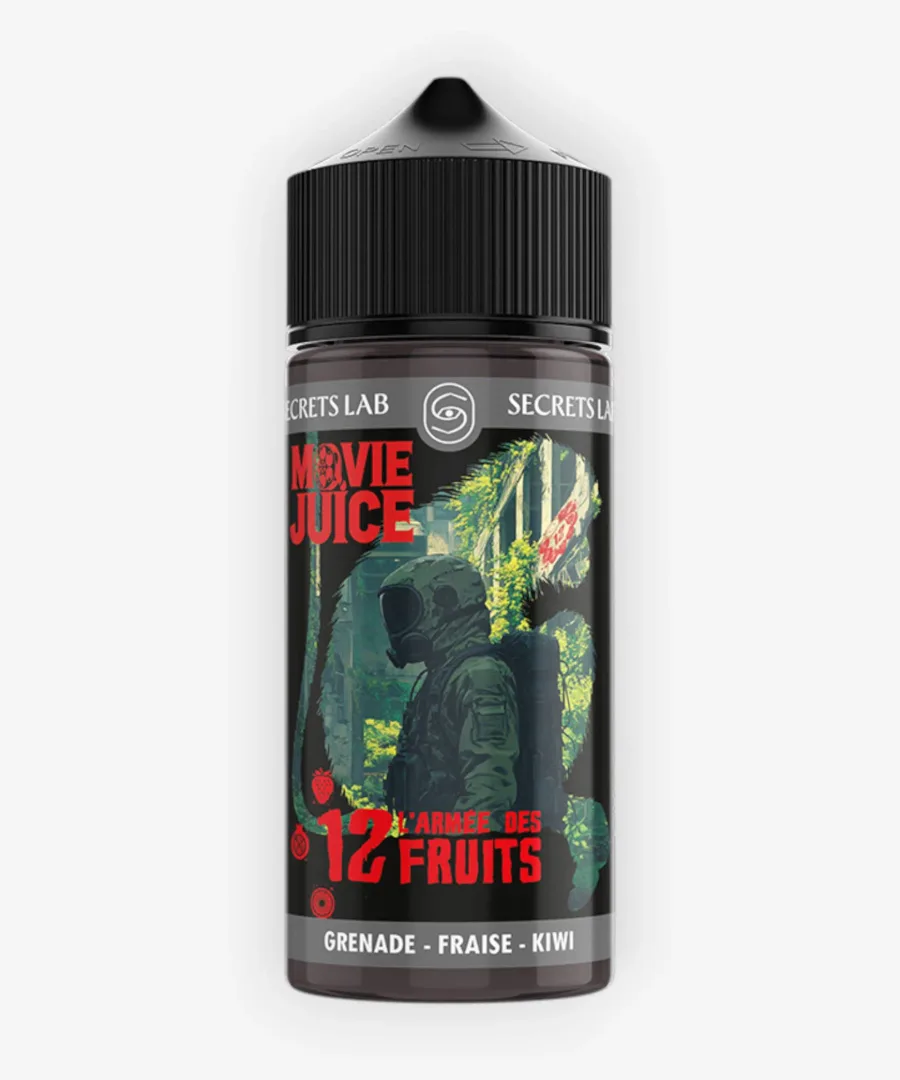 E-liquide L'Armée des 12 Fruits 100 mL - Movie Juice