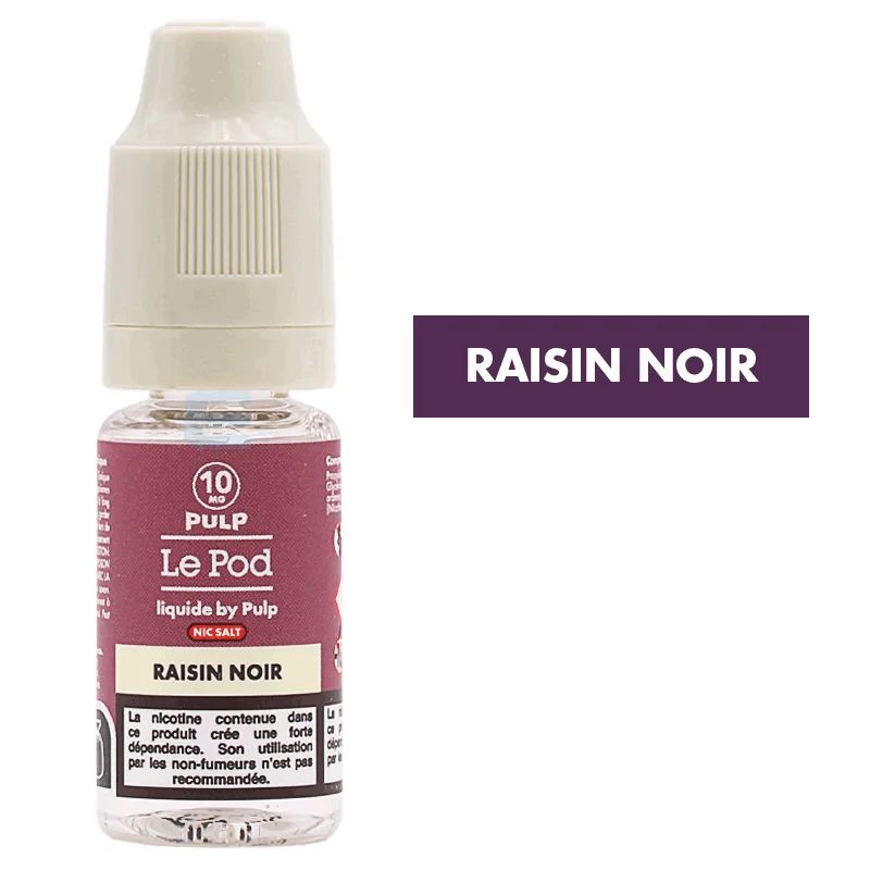 E-liquide Raisin Noir 10 mL - Pulp Le Pod — Pulp - Le Pod