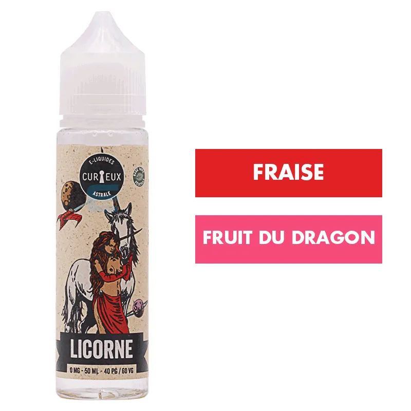E-liquide Licorne 10 mL - Astrale (Curieux) — Curieux - Edition Astrale