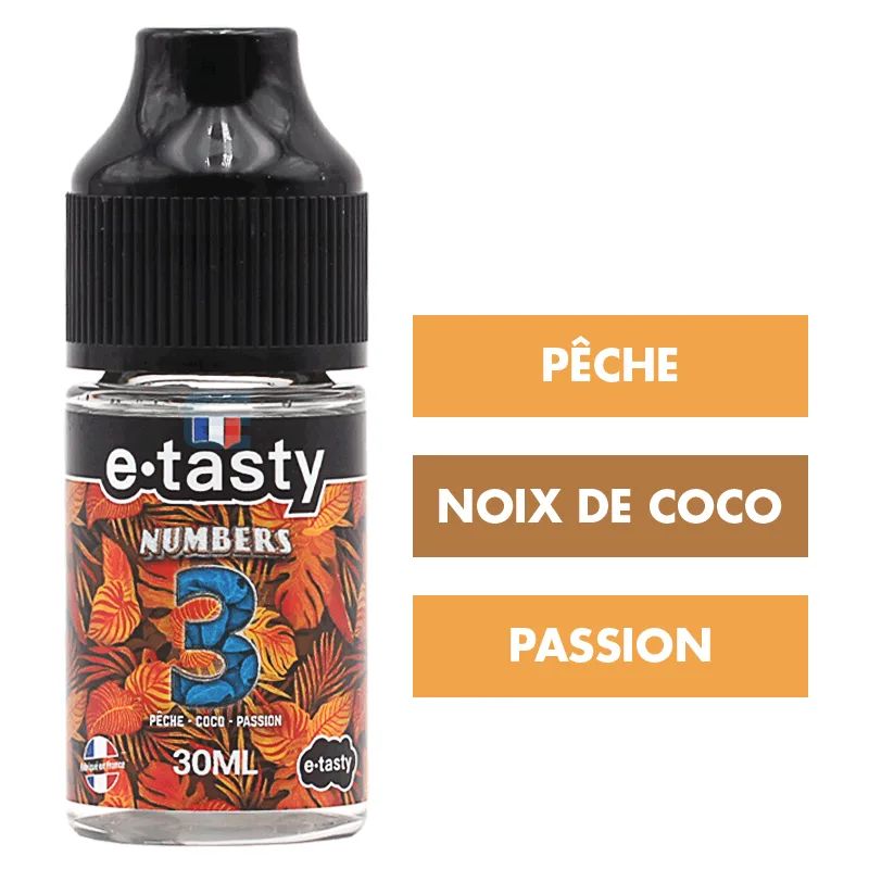 Concentré Numbers 3 30 mL - Numbers (E.Tasty)