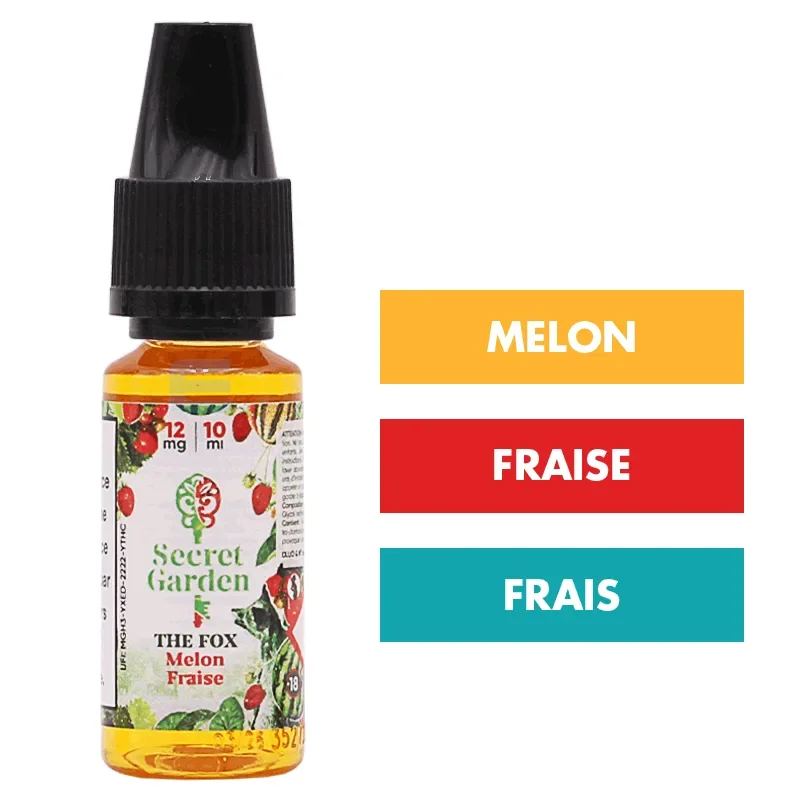 E-liquide The Fox 10 mL - Secret Garden