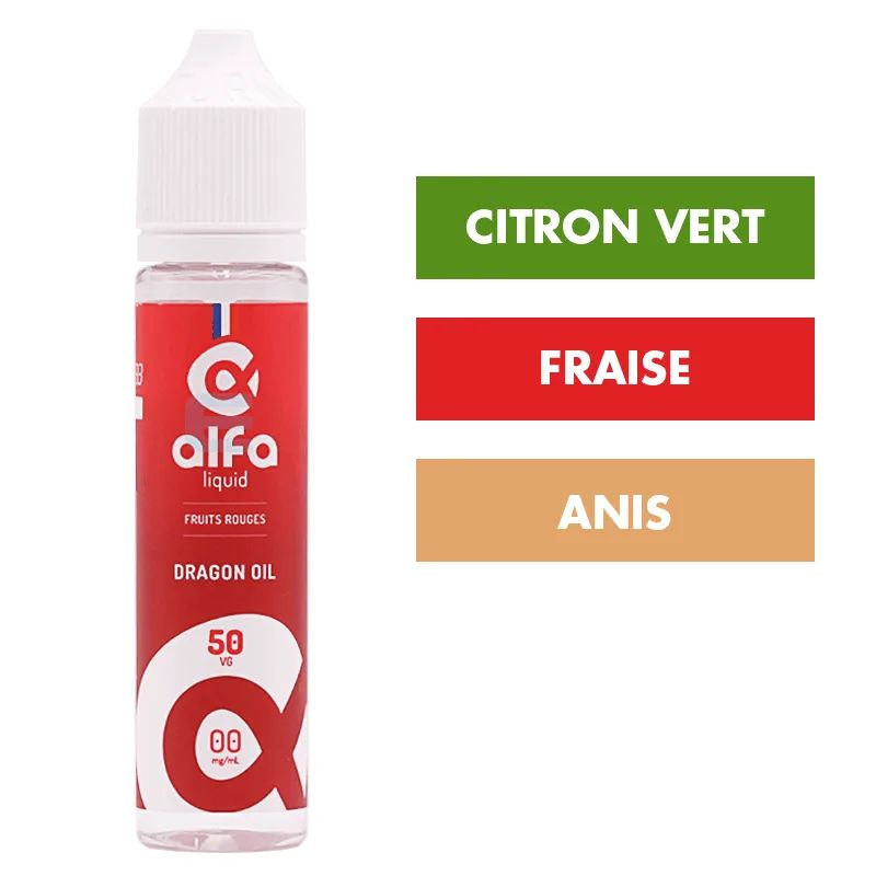 E-liquide Dragon Oil (50 VG) 50 mL - Alfaliquid — Alfaliquid - 50VG