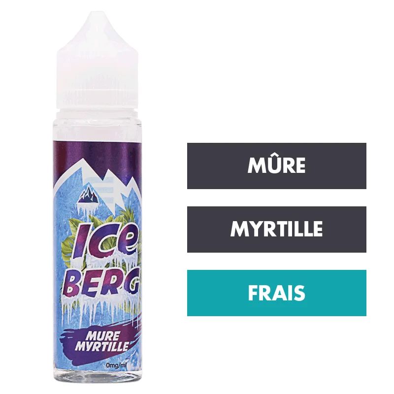 E-liquide Mûre Myrtille 50 mL - Iceberg (LiquideLab) — LiquideLab - Iceberg