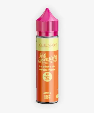 E-liquide La Pêche de Méditerranée 50 mL - Liquidarom