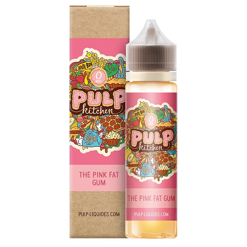 E-liquide The Pink Fat Gum 50 mL - Pulp Kitchen — Pulp - Kitchen