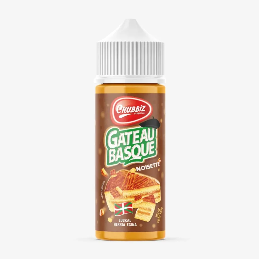 E-liquide Gateau Basque Noisette 100 mL - Chubbiz