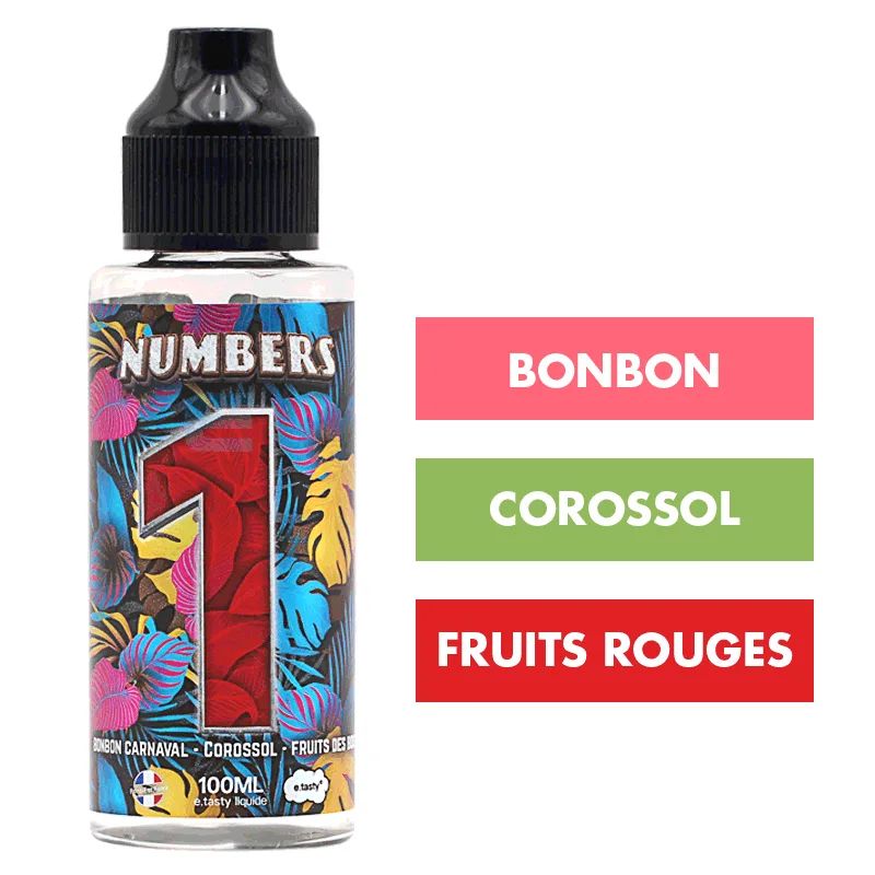 E-liquide Numbers 1 100 mL - Numbers (E.Tasty) — E.Tasty - Numbers
