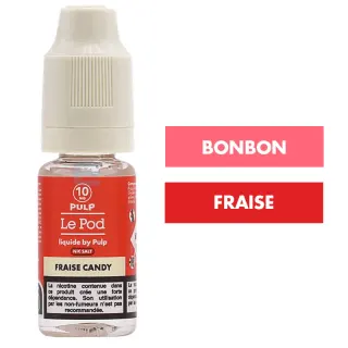 E-liquide Fraise Candy 10 mL - Pulp Le Pod — Pulp - Le Pod