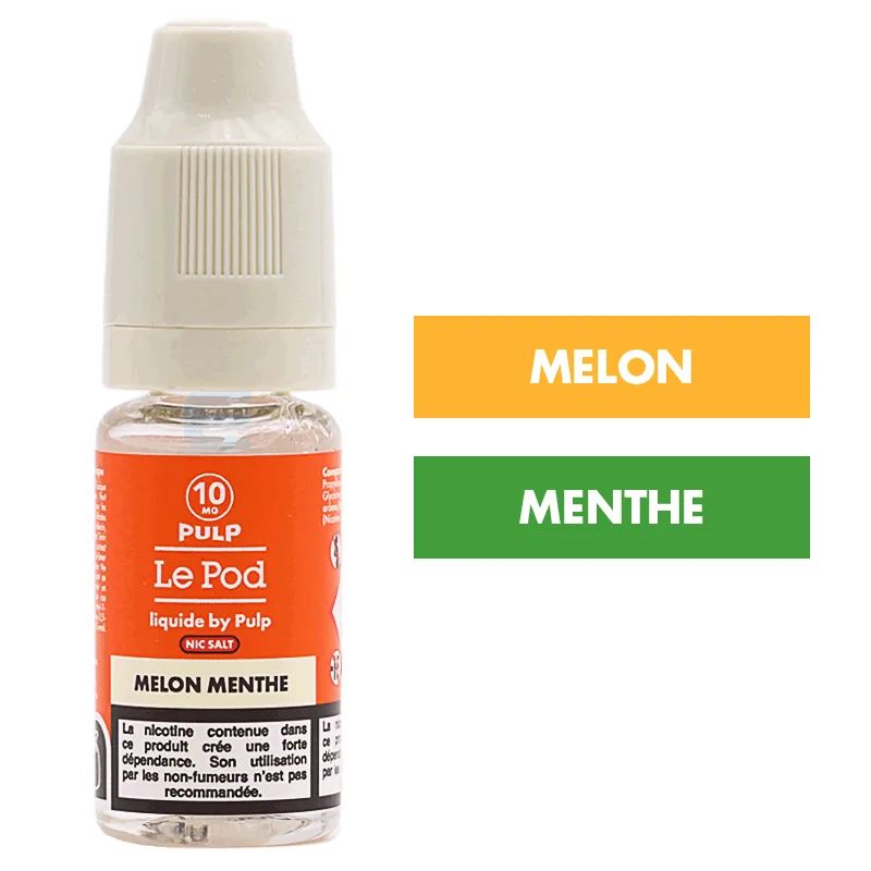 E-liquide Melon Menthe 10 mL - Pulp Le Pod — Pulp - Le Pod