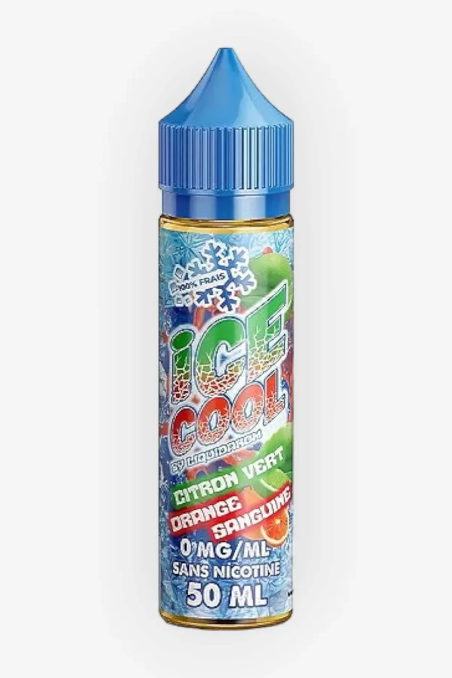 E-liquide Citron Vert Orange Sanguine 50 mL - Ice Cool (Liquidarom)