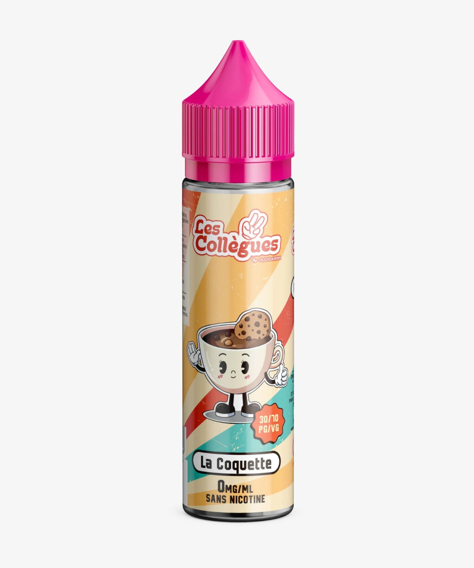 E-liquide La Coquette 50 mL - Les Collègues Liquidarom — Liquidarom - Les Collègues