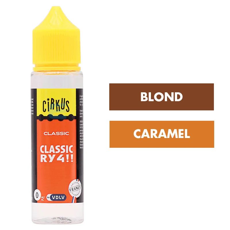 E-liquide Classic RY4 50 mL - CirKus (VDLV) — VDLV - Cirkus