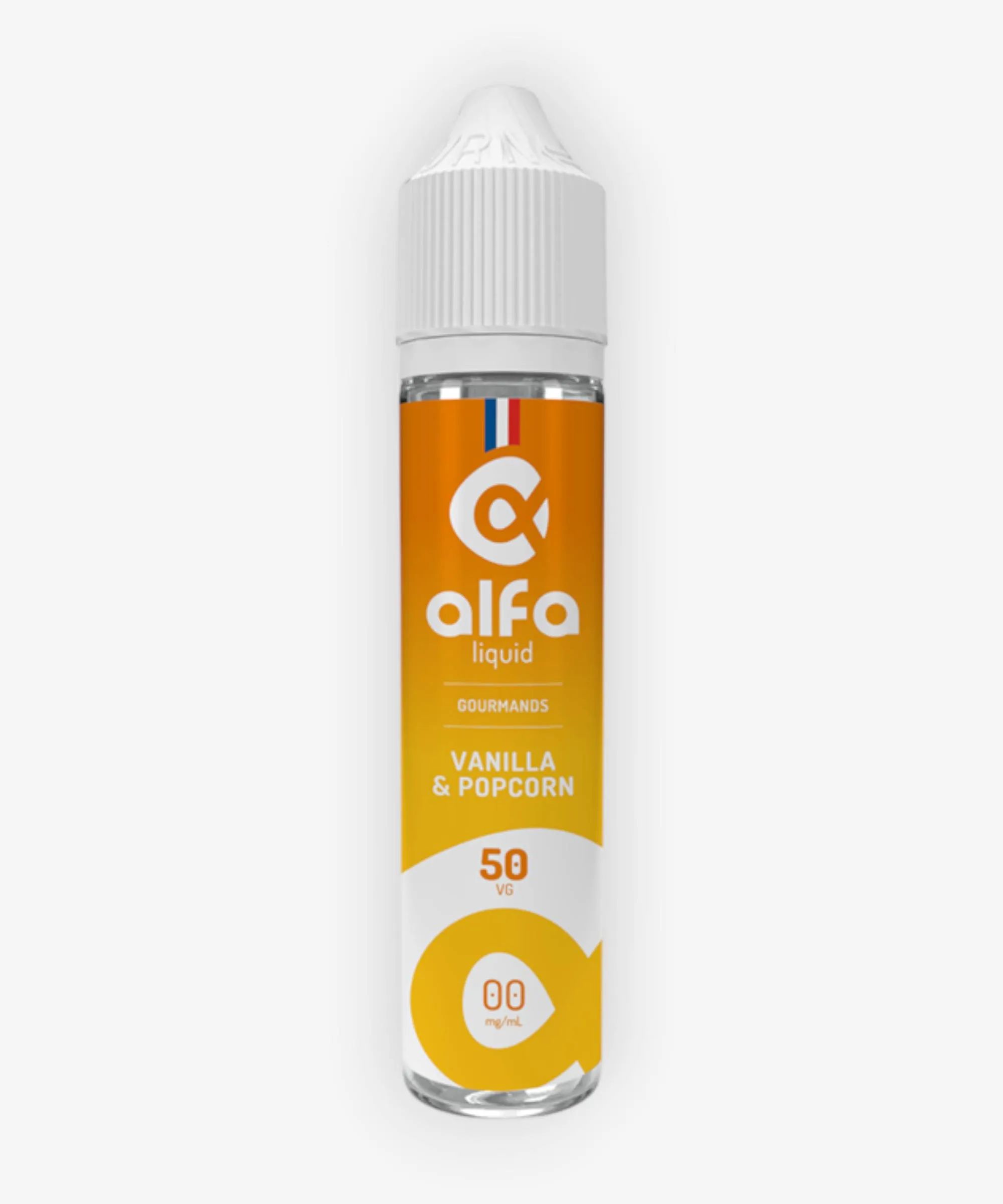 E-liquide Vanilla & Popcorn (50 VG) 50 mL - Alfaliquid — Alfaliquid - 50VG