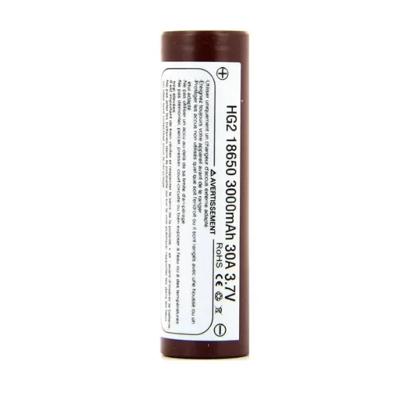 Accu HG2 18650 - 3000 mAh - 30A