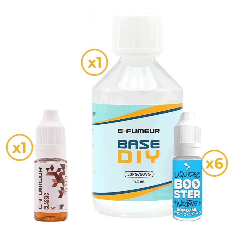Pack DIY Classic K 210 mL - E-FUMEUR — E-Fumeur - Arômes DIY