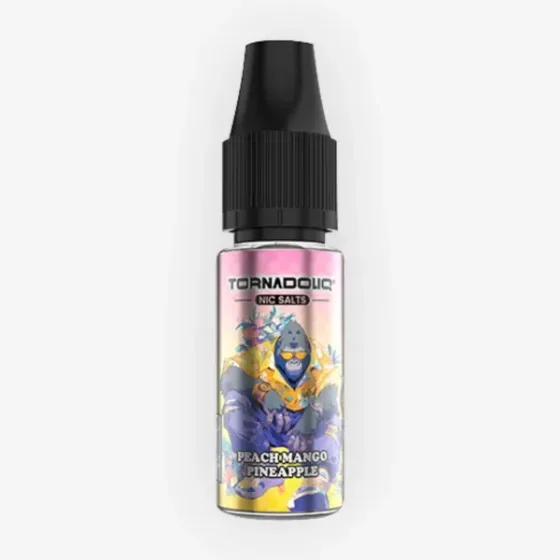 E-liquide Peach Mango Pineapple Nic Salts 10 mL - Tornadoliq Gobar