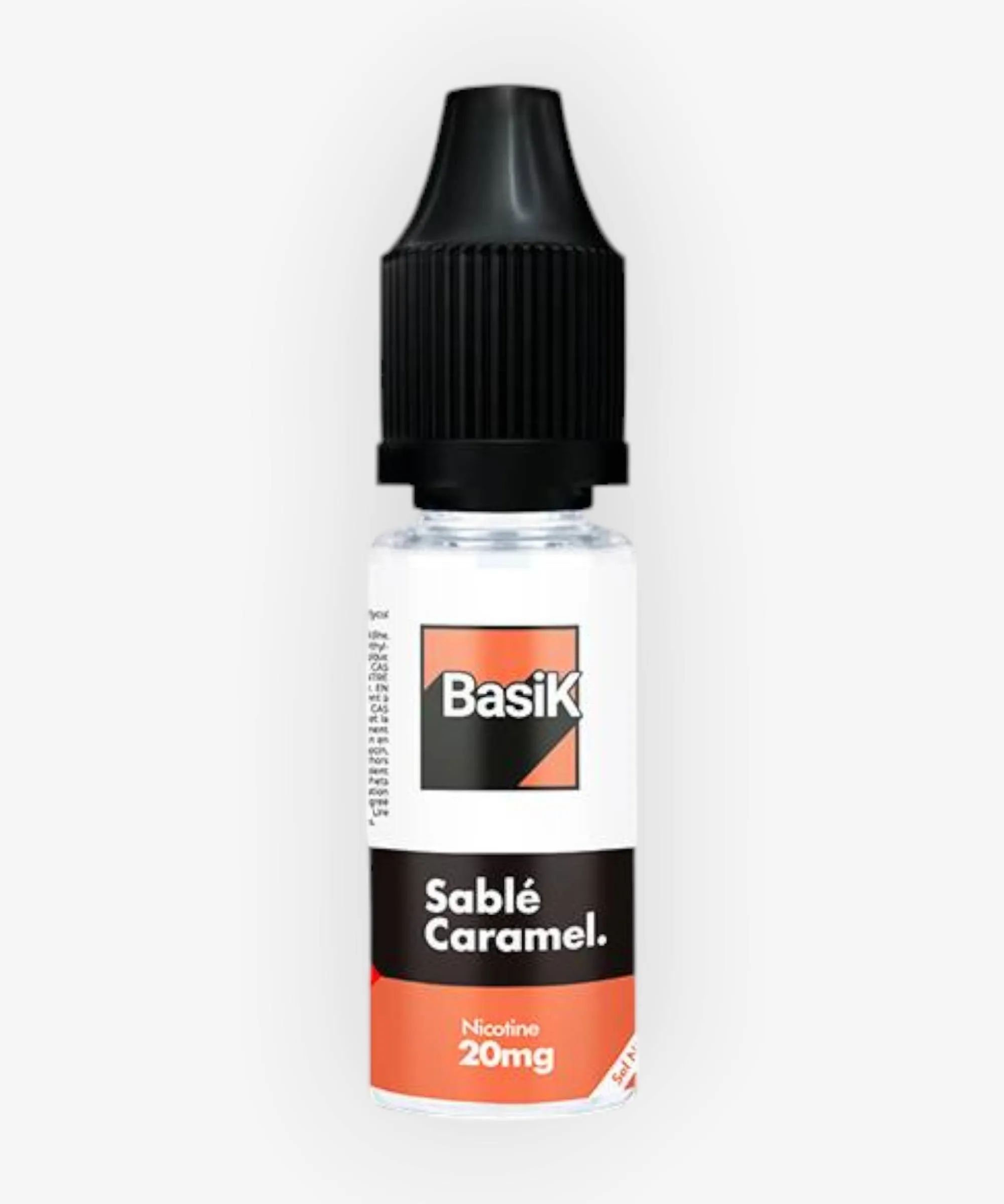 E-liquide Sable Caramel 10 mL - BasiK Cloud Vapor — vue 3