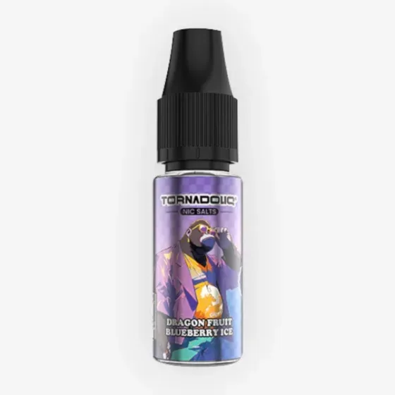 E-liquide Dragon fruit Blueberry Ice Nic Salts 10 mL - Tornadoliq Gobar