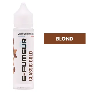 E-liquide Classic Gold 50 mL - E-FUMEUR — E-Fumeur - E-liquides