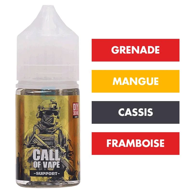 Concentré Support 30 mL - Call of Vape — Cloud Vapor - Arômes DIY Call of Vape