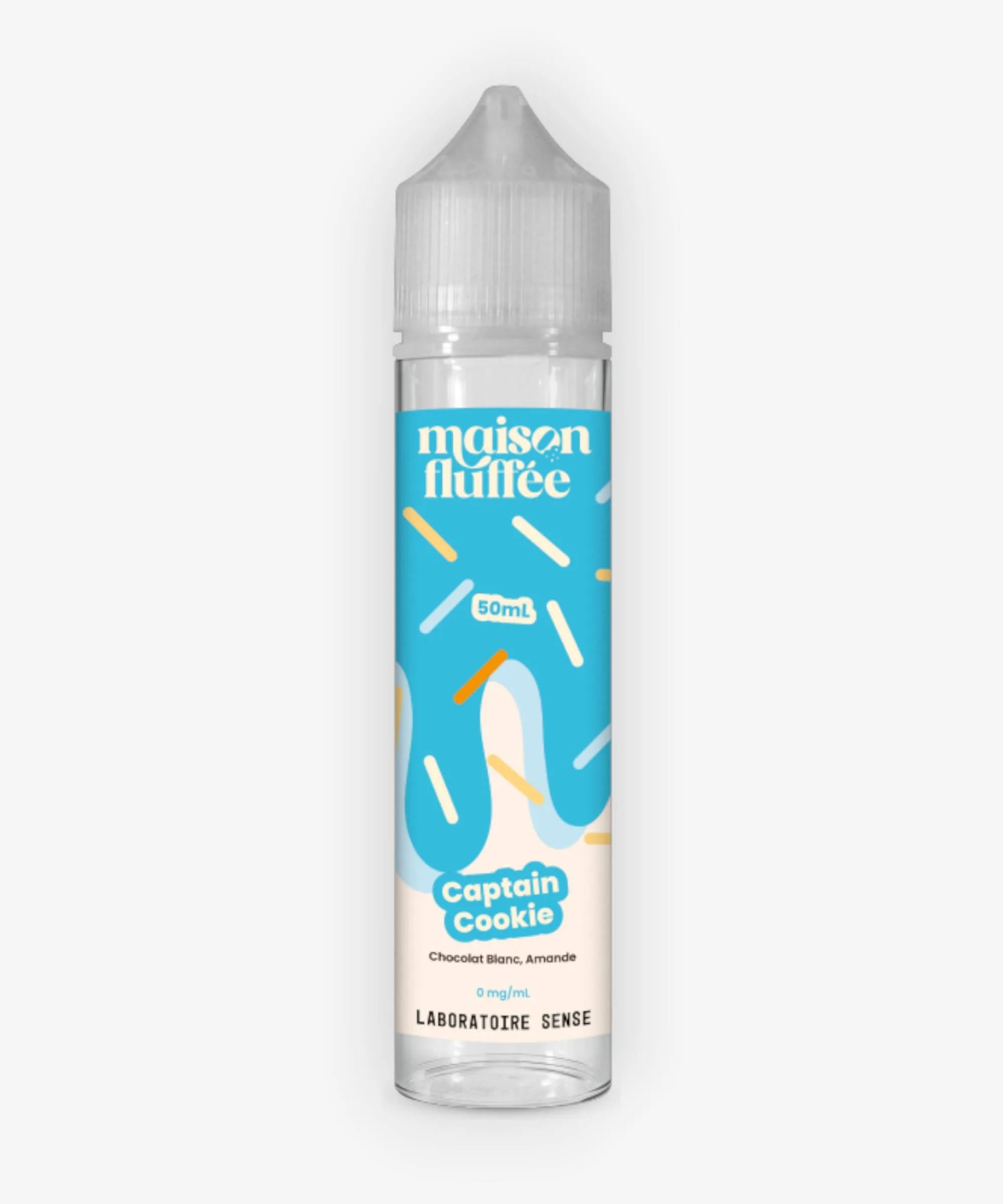 E-liquide Captain Cookie 50 mL - Maison Fluffée