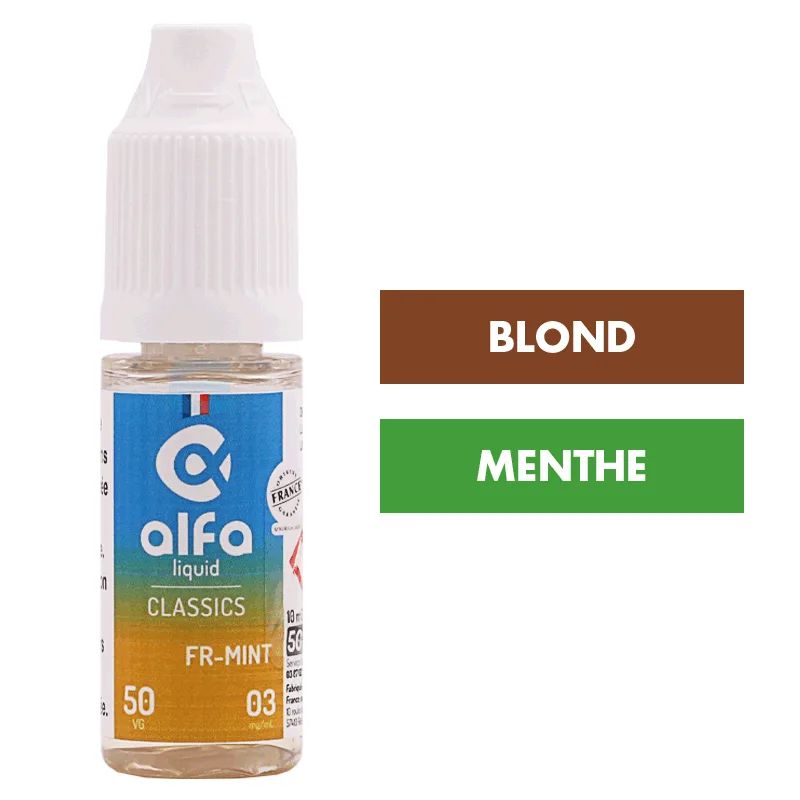 E-liquide FR-Mint (50 VG) 10 mL - Alfaliquid — Alfaliquid - 50VG
