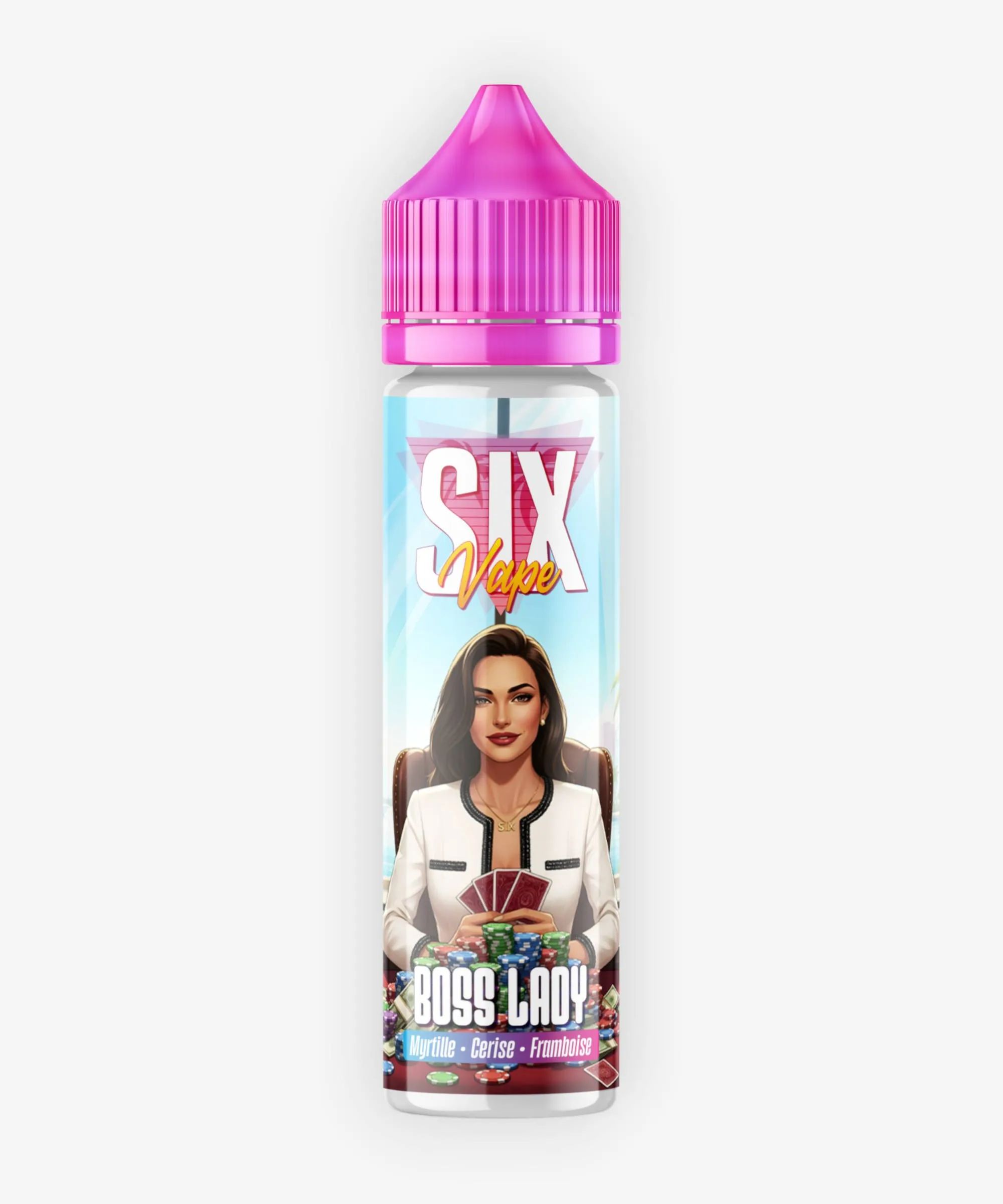 E-liquide Boss Lady 50 mL - Six Vape (Roykin)