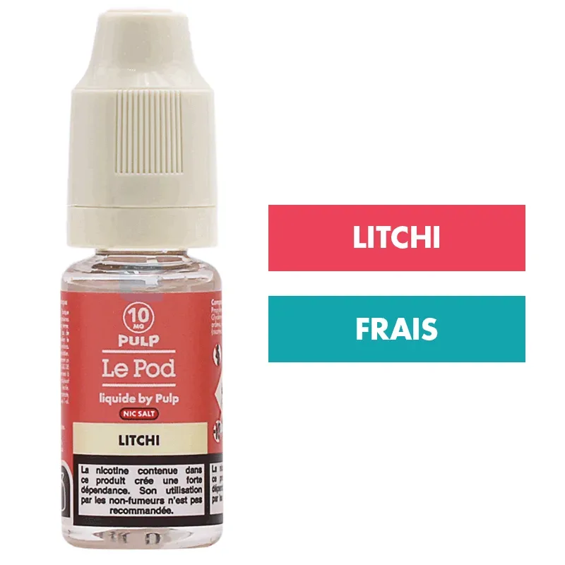 E-liquide Litchi 10 mL - Pulp Le Pod