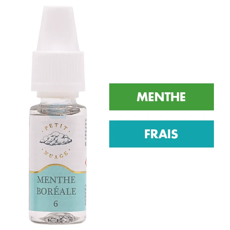 E-liquide Menthe Boréale 10 mL - Petit Nuage
