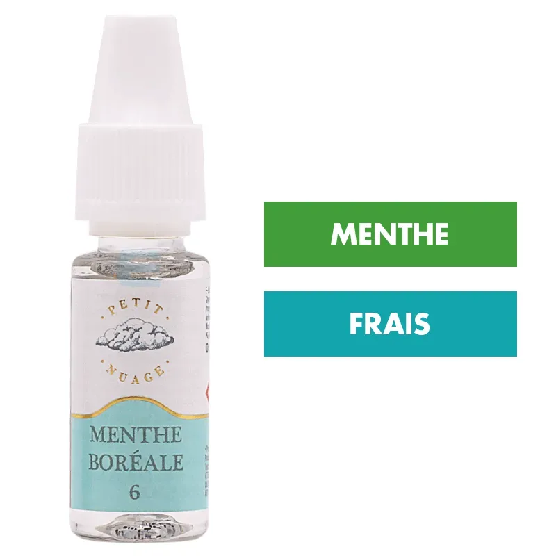 E-liquide Menthe Boréale 10 mL - Petit Nuage