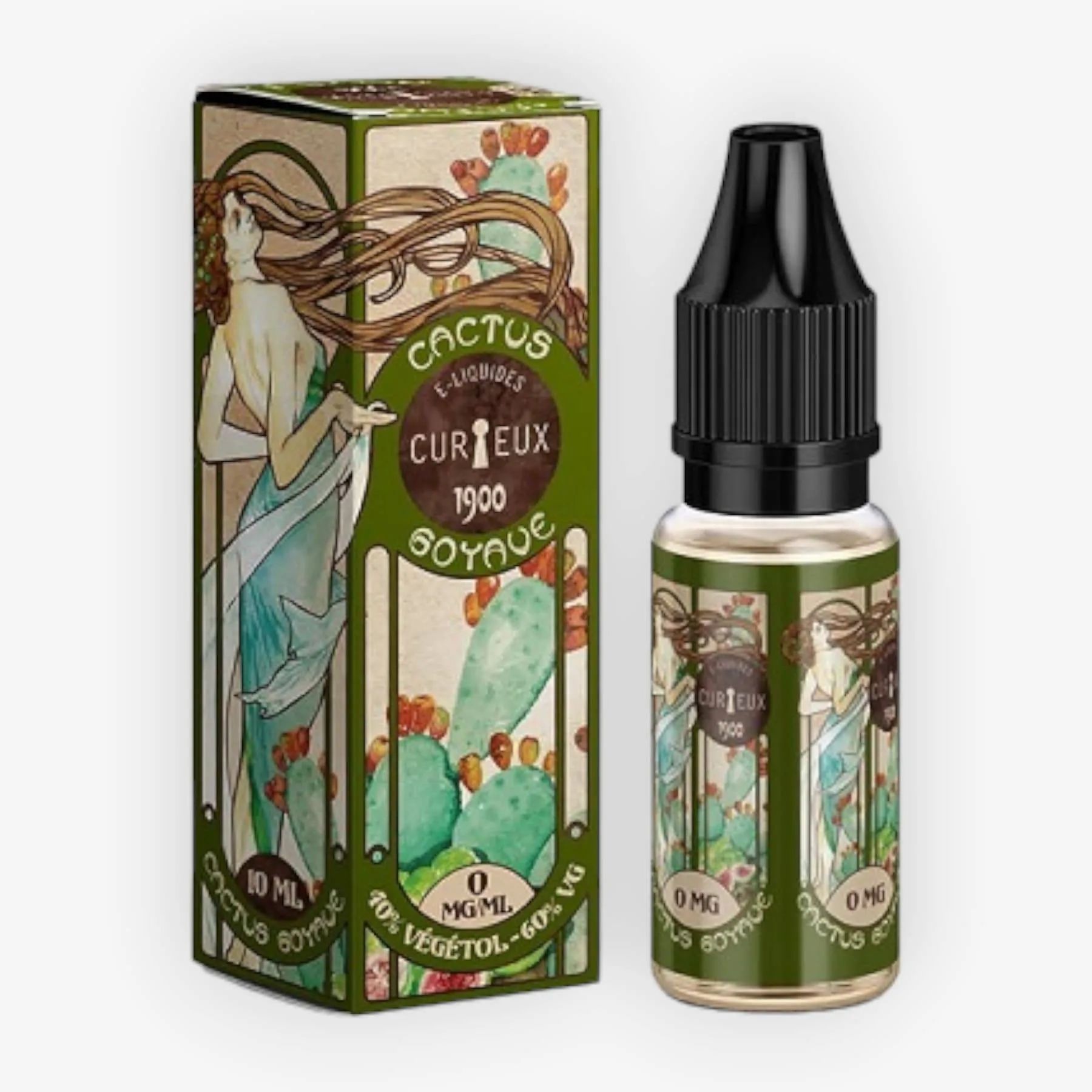 E-liquide Cactus Goyave 10 mL - 1900 (Curieux) — vue 2