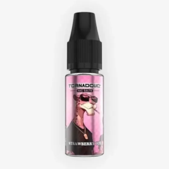 E-liquide Strawberry Ice 10 mL - Tornadoliq Gobar
