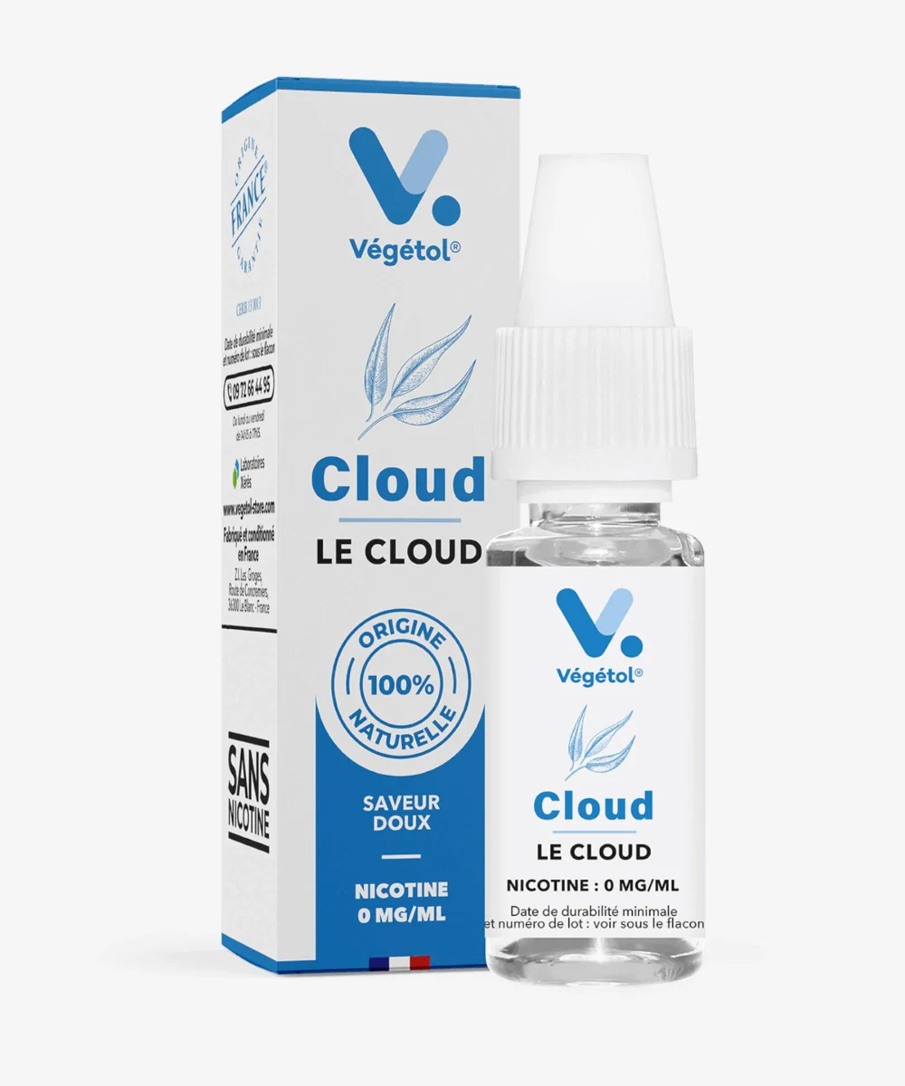 E-liquide Le Cloud 10 mL - Végétol Cloud